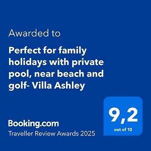 Villa Perfect For Family Holidays With Private Pool, Near And Golf- Ashley, Costa De Antigua